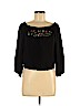 Candie's 100% Rayon Black 3/4 Sleeve Blouse Size M - photo 1