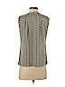Tory Burch 100% Polyester Tan Sleeveless Blouse Size 0 - photo 2