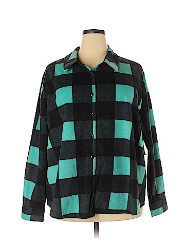Riders by Lee Long Sleeve Button-Down Shirt (view 1)