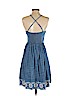 SO 100% Cotton Blue Casual Dress Size S - photo 2