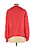 Neiman Marcus 100% Silk Red Long Sleeve Silk Top Size L - photo 2