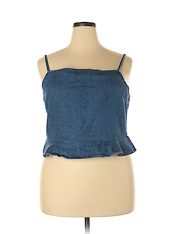 American Eagle Outfitters Sleeveless Blouse (view 1)