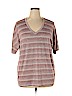 CALVIN KLEIN JEANS Pink Short Sleeve T-Shirt Size XL - photo 1