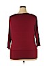 Ann Taylor Red 3/4 Sleeve Top Size XXL - photo 2