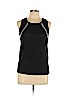 Maje 100% Linen Black Sleeveless Top Size Lg (3) - photo 1