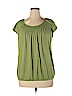 Ann Taylor LOFT Green Short Sleeve Top Size XL - photo 1