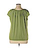 Ann Taylor LOFT Green Short Sleeve Top Size XL - photo 2