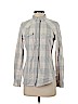 Levi's 100% Cotton Gray Long Sleeve Button-Down Shirt Size XS - photo 1