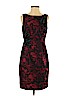 Carmen Marc Valvo 100% Polyester Red Cocktail Dress Size 4 - photo 1