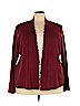Eileen Fisher 100% Wool Burgundy Wool Cardigan Size 3X - photo 1