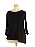 Vince Camuto Black Long Sleeve T-Shirt Size 2X - photo 1