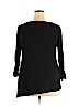 Vince Camuto Black Long Sleeve T-Shirt Size 2X - photo 2