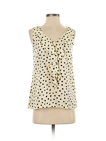 MICHAEL Michael Kors Sleeveless Silk Top (view 1)