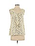 MICHAEL Michael Kors 100% Silk Yellow Sleeveless Silk Top Size 2 (petite) - photo 1