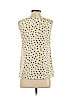 MICHAEL Michael Kors 100% Silk Yellow Sleeveless Silk Top Size 2 (petite) - photo 2