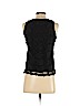 H&M 100% Polyester Black Sleeveless Blouse Size XS - photo 2