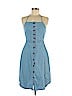 Forever 21 100% Cotton Blue Casual Dress Size M - photo 1