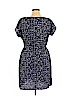 Mossimo 100% Polyester Blue Casual Dress Size XL - photo 2