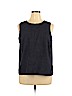 Napa Valley 100% Polyester Blue Sleeveless Blouse Size XL - photo 1