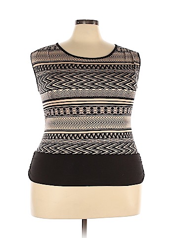 Janette Plus Sleeveless Top (view 1)