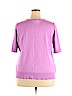 Cj Banks Purple Short Sleeve Top Size 2X - photo 2