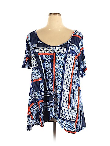 Cable & Gauge Short Sleeve Top (view 1)