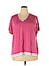Avenue Pink Short Sleeve T-Shirt Size 22 - 24 - photo 1