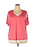 Avenue Pink Short Sleeve T-Shirt Size 18 - 20 Plus - photo 1
