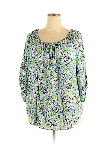 Avenue 3/4 Sleeve Blouse (view 1)