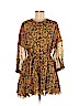 10 Crosby Derek Lam Yellow Casual Dress Size 6 - photo 1