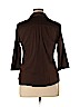 Apt. 9 Brown Long Sleeve Button-Down Shirt Size XL - photo 2