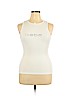 Bebe White Sleeveless Top Size XL - photo 1