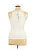 Bebe White Sleeveless Top Size XL - photo 2
