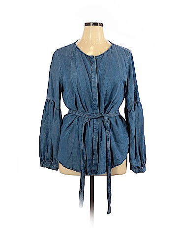 Ann Taylor LOFT Long Sleeve Button-Down Shirt (view 1)