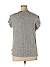 Free Press Gray Short Sleeve Top Size XL - photo 2