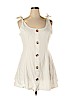 ASOS 100% Cotton White Casual Dress Size 14 - photo 1
