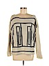 Double Zero Ivory Pullover Sweater Size M - photo 1
