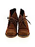 J.Crew 100% Leather Brown Ankle Boots Size 8 - photo 2