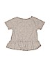 Baby Gap 100% Cotton Gray Short Sleeve Top Size 3 - photo 2