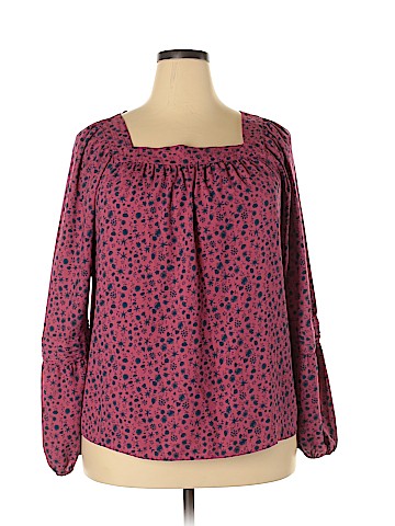 LC Lauren Conrad Long Sleeve Blouse (view 1)