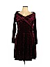 Chelsea28 Burgundy Cocktail Dress Size XL - photo 1