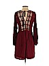 American Eagle Outfitters 100% Rayon Burgundy Casual Dress Size S - photo 2