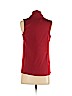 Theory Red Sleeveless Silk Top Size S - photo 2