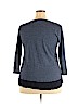 Vince Camuto Blue Long Sleeve Top Size 2X - photo 2