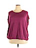 Sejour Pink Short Sleeve Top Size 2X - photo 1