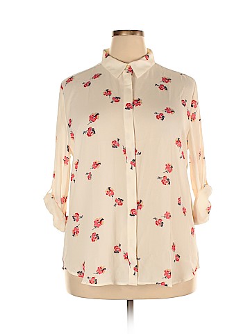 Ann Taylor LOFT Long Sleeve Blouse (view 1)