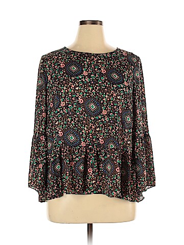 J. Crew Factory Store Long Sleeve Blouse (view 1)