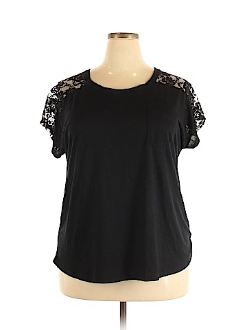 Paper Tee Short Sleeve Top (view 1)