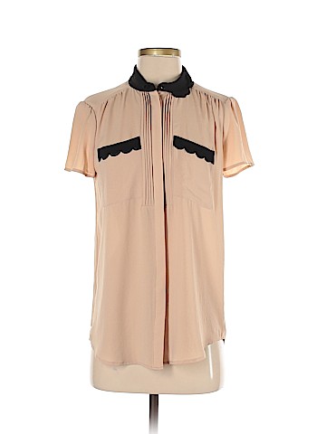 HD in Paris Short Sleeve Blouse (view 1)