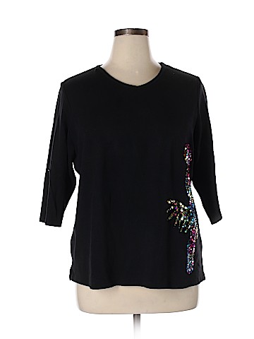 Quacker Factory 3/4 Sleeve Top (view 1)